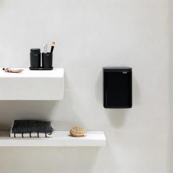 Poubelle Bo 4L Brabantia Noir Mat