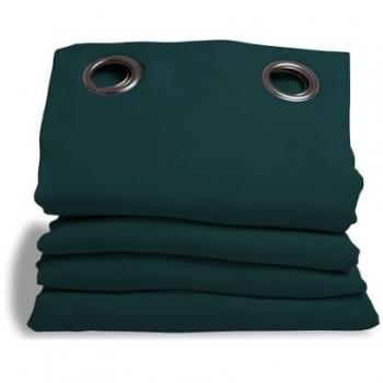 Rideau Phonique Occultant Et Thermique moondream Vert Sapin 140x260 Cm