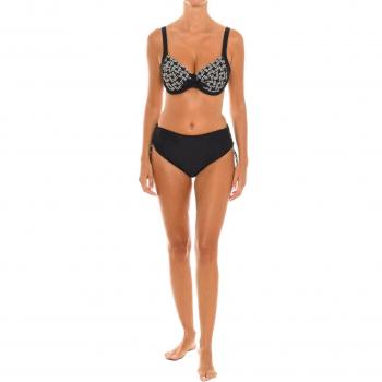 Bikini con ferretto senza imbottitura EB1525C nero taglia 80C