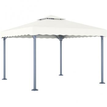 VidaXL Cream Aluminum Gazebo 300x300 cm