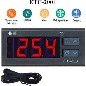Controlador de Temperatura 220V ETC-200 Mini