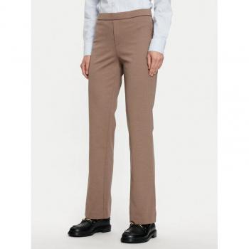 Fransa 20613528 Pantaloni di Tessuto Marrone Regular Fit