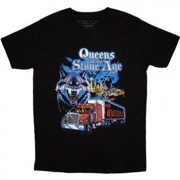 Stone Age Wold Skyline XL T-Shirt (Black)