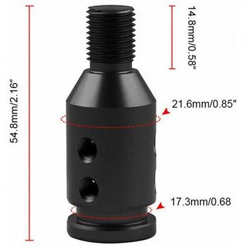 Adaptador de Cambio de Marchas Aluminio 12x mm Sin Rosca