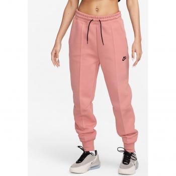 Nike Tech‑Fleece Jogginghose Frauen Rot F618 L (44/46) – „Red Women Tech‑Fleece 44/46“