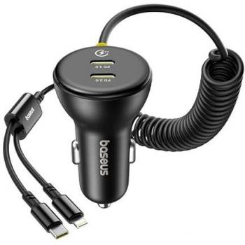 Baseus 60W chargeur automobile avec technologie PD et QC