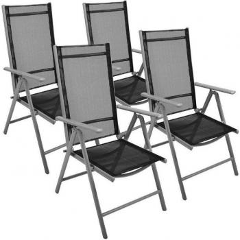 VCM Klappsessel für Garten und Terrasse