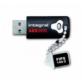 CryptoShield 8 GB – FIPS‑140‑2 AES‑256 USB-Stick