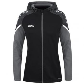 Jako Kapuzenjacke Performance Damen schwarz 42