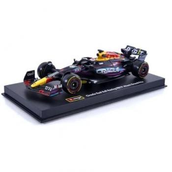 Bburago F1 Modellauto Red Bull RB19 '23 #1 Verstappen Miami GP, Maßstab 1:43, detailgetreu