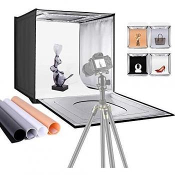 Neewer Lightbox Pieghevole 40 cm con LED