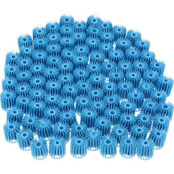 100 pcs Blue Biochemical Filter Balls for Aquatic Filtration