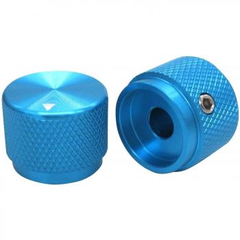 2pcs 20 x 15.5mm Aluminum Rotary Knob for Potentiometers
