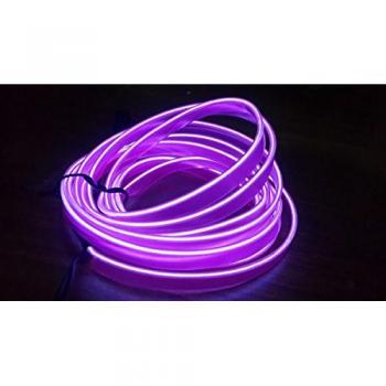 Striscia LED Neon Viola 5 Metri Flessibile per Interni e Decorazioni