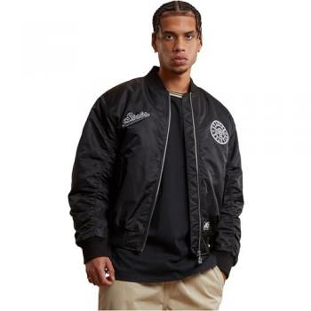 Starter Black Label Giacca Starter Patch Bomber 2XL Nero Esteso