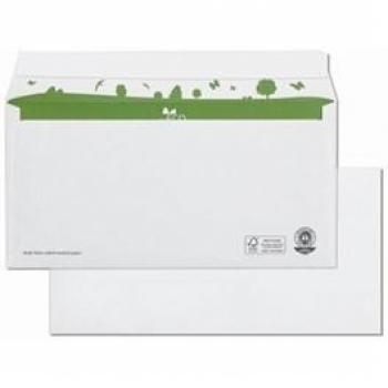 BeECO®‑DIN‑lang‑Briefumschlag ohne Fenster, weiß – 500 Stk/Pack