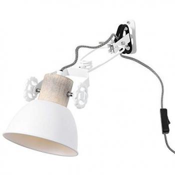 LED Wandlampe mit Fernbedienung und warmweißem Licht