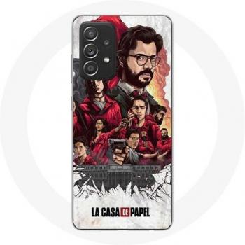 Protezione Samsung Galaxy A52 Casa De Papel Design