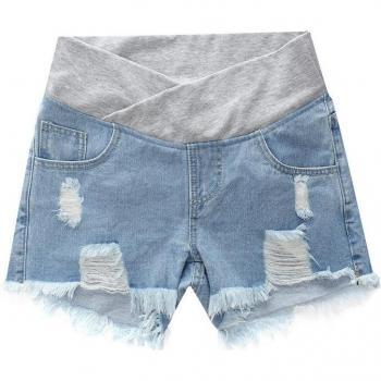 Short de maternité taille élastique