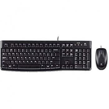 Logitech MK120 Combo Tastiera e Mouse con Filo