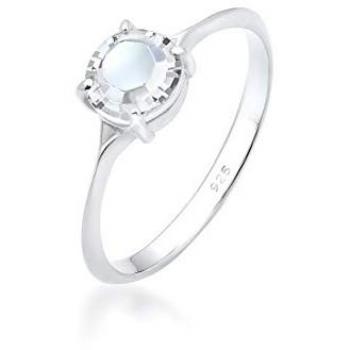 Anello Elegante in Argento Sterling 925 con Cristalli per Donna