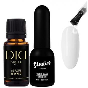 Kit Gel Ongles Didier Lab : Primer Sans Acide + Base Fibre Puissante