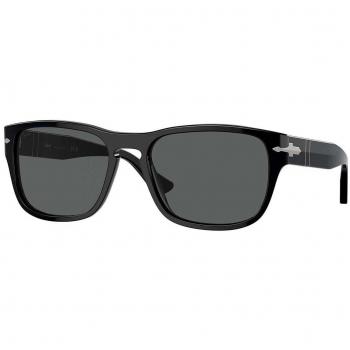 Persol, Classic Unisex Sunglasses, Black unisex, Sizes: 55 MM