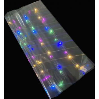2pcs LED-Illuminated Flower Wrapping Paper