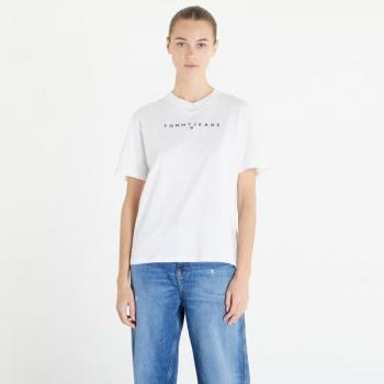 Tommy Jeans Relaxed T-shirt s krátkým rukávem v bílé barvě