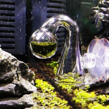 Testeur de CO2 en verre pour aquarium