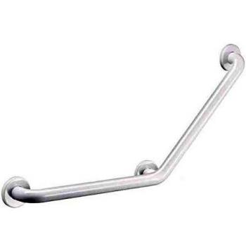Barre d'appui Inoxydable, Basic, Coudée, Angle 135°, Diamètre 32mm