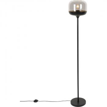 Stehlampe Kyan, 1-flammig, E27, Grau, ohne Leuchtmittel, Design