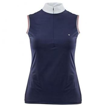 Aubrion Arcaster Young Rider Navy Sleeveless Tee – 13‑14