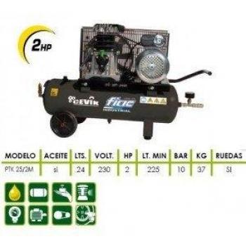 Compresor CEVIK 3 HP 25 litros PRO25-3MF