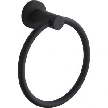 Modern Black Towel Holder