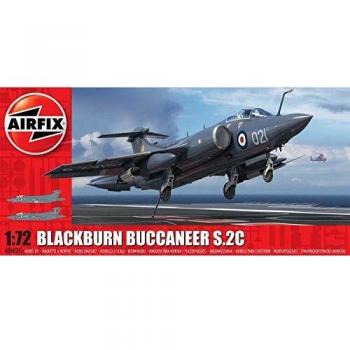 Modèle d'avion Airfix A06021 Blackburn Buccaneer S Mk.2 RN 1/72, couleurs assorties
