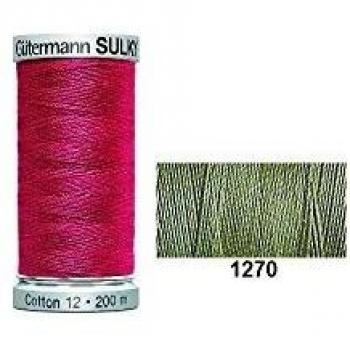 Gutermann 200m No 12 Sulky Cotton Thread