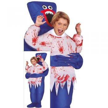 Disfraz Inflable de Monstruo Azul para Niños