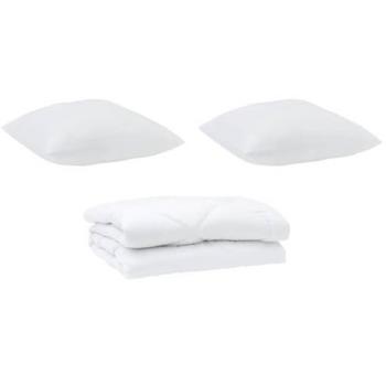 Duvet Blanco Argyle 3 Pcs Microfibra