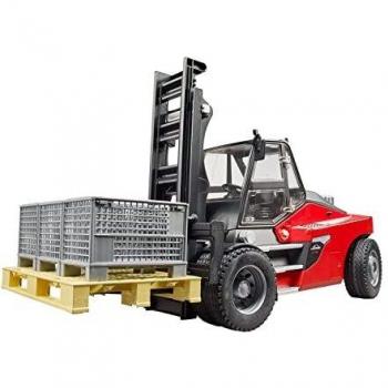 BRUDER 02513 LINDE HT160 MULETTO CON PALLET E 3 CESTE