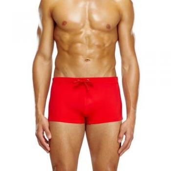 Diesel Brad Racing Swim Brief in Red XL