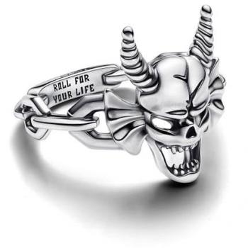 Pandora Stranger Things Hellfire Club Silver Ring