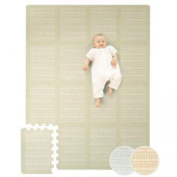 Hakuna Matte XL Puzzlematte für Babys 170 x 120 cm – Hygge, Beige