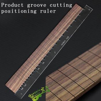 Guitar Fret Slot Cutting Acrylic Template