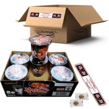SAMYANG Buldak Hot Chicken Noodle Flavor Ramen (Small Cup) 70g x 3 Cups, HALAL