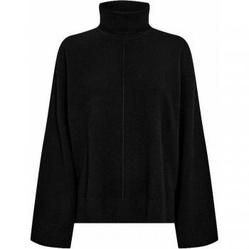 Designers Remix Rollkragenpullover Csmo Schwarz Damen Größe XL