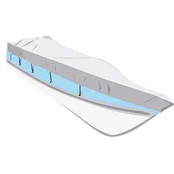 2XS Unisex Grey Boat Cover by Talamex