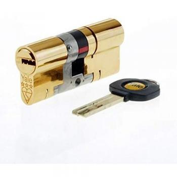 Yale P-YS3-4040B Anti-Snap 3 Star Euro Double Cylinder