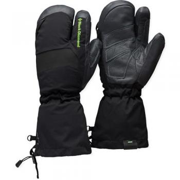 Manoplas Black Diamond 3 Dedos Alpine Negro