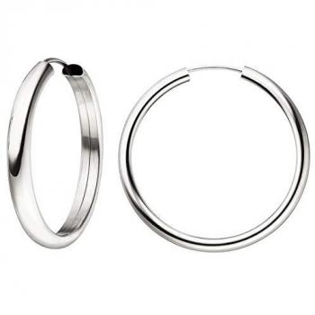 JOBO 925 Sterling Silber Ohrcreoles